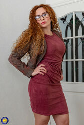 ashley alban red dress. Photo #3