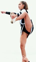 black cheerleader porn. Photo #1
